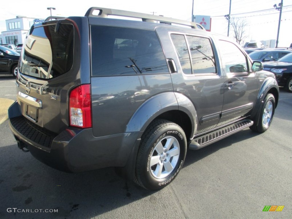 2010 Pathfinder SE 4x4 - Dark Slate Metallic / Graphite photo #7