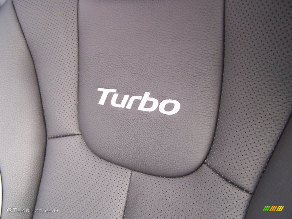 2013 Veloster Turbo - Ultra Black / Black photo #20