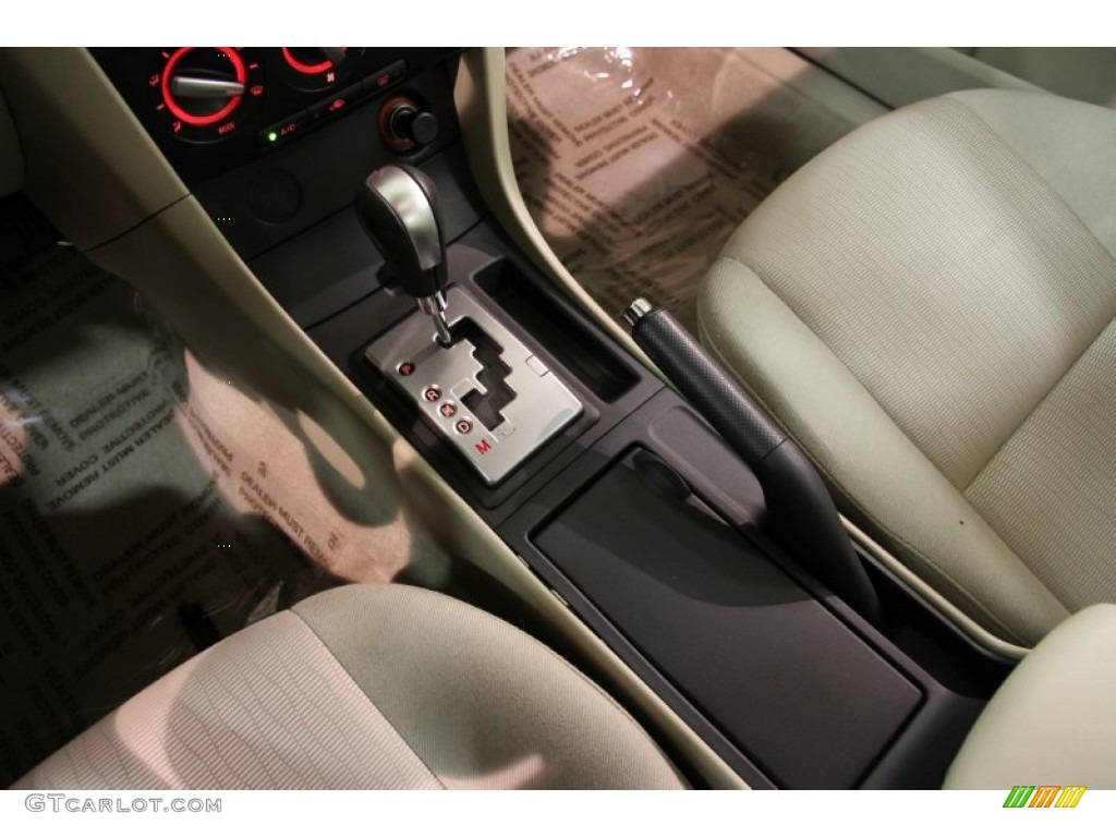 2009 MAZDA3 i Touring Sedan - Stormy Blue Mica / Beige photo #9