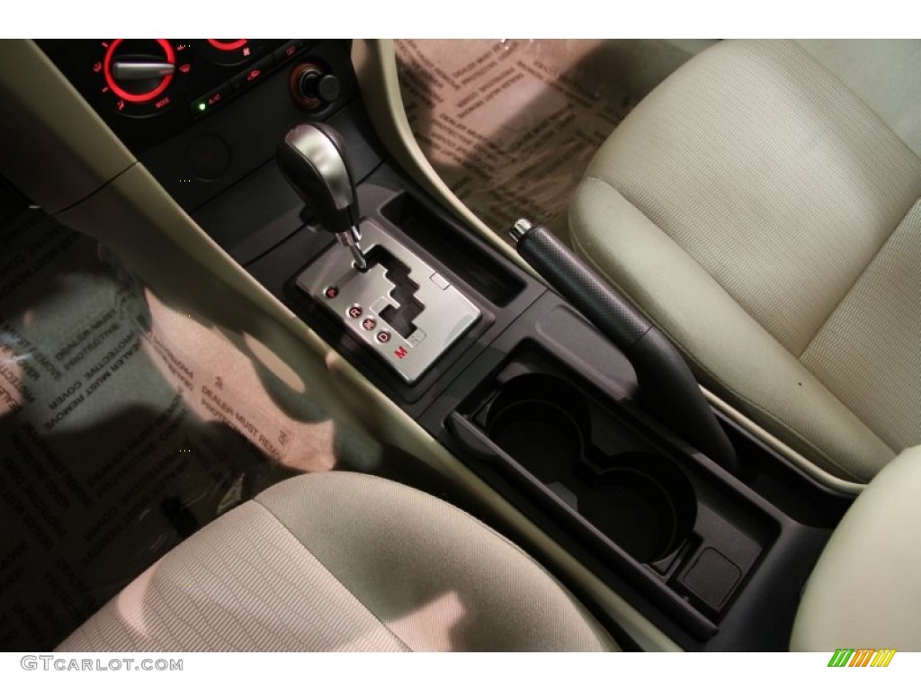 2009 MAZDA3 i Touring Sedan - Stormy Blue Mica / Beige photo #10