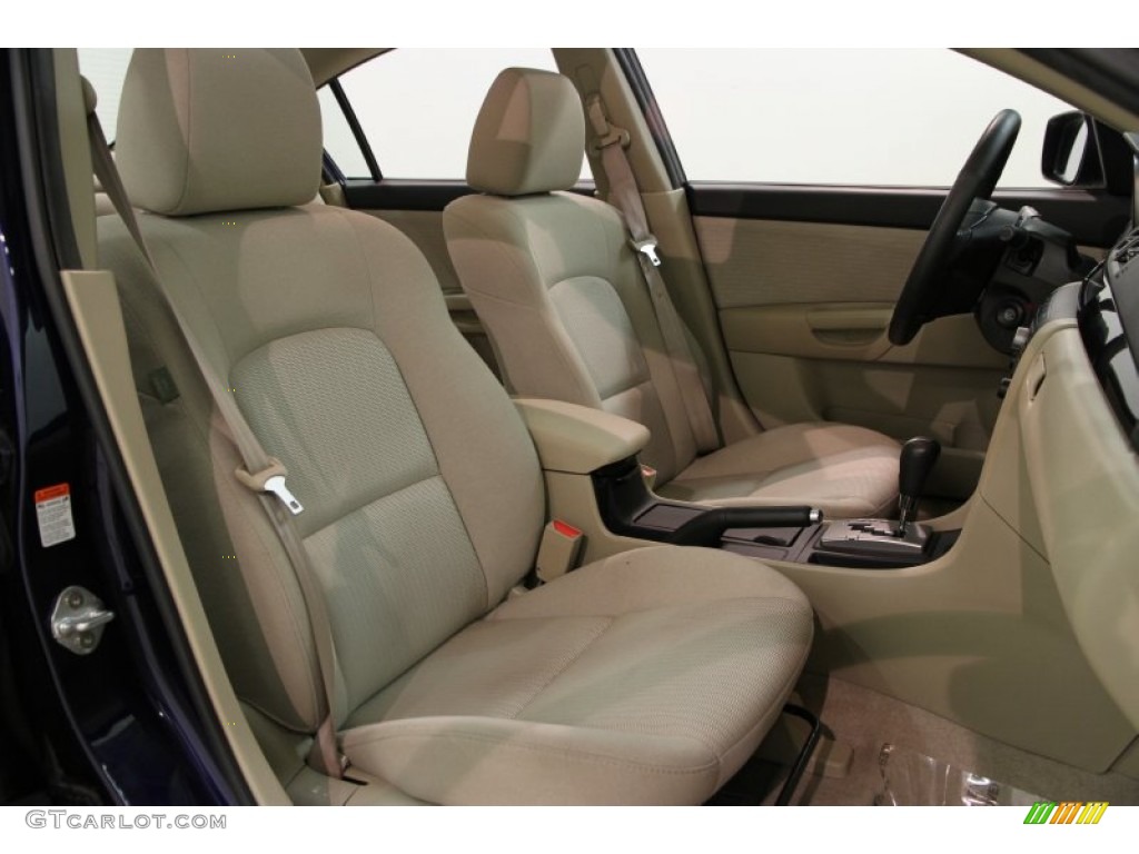 2009 MAZDA3 i Touring Sedan - Stormy Blue Mica / Beige photo #11