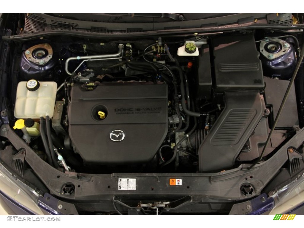 2009 MAZDA3 i Touring Sedan - Stormy Blue Mica / Beige photo #15