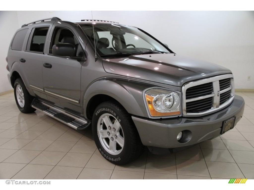 2006 Durango Limited HEMI 4x4 - Mineral Gray Metallic / Dark Slate Gray/Light Slate Gray photo #1