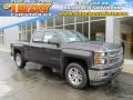 Tungsten Metallic - Silverado 1500 LT Double Cab 4x4 Photo No. 1