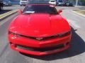 2014 Red Hot Chevrolet Camaro LT Convertible  photo #2