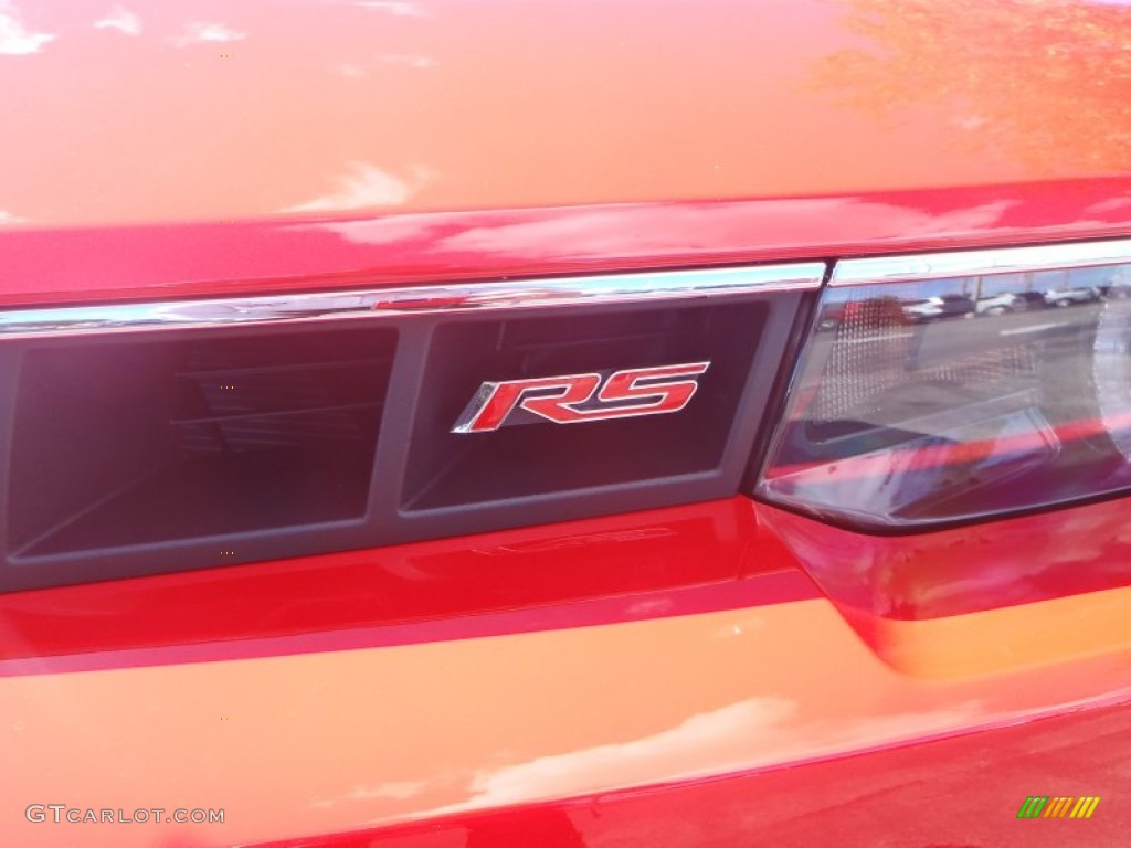 2014 Camaro LT Convertible - Red Hot / Gray photo #3