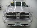 2011 Bright Silver Metallic Dodge Ram 1500 Laramie Quad Cab 4x4  photo #4