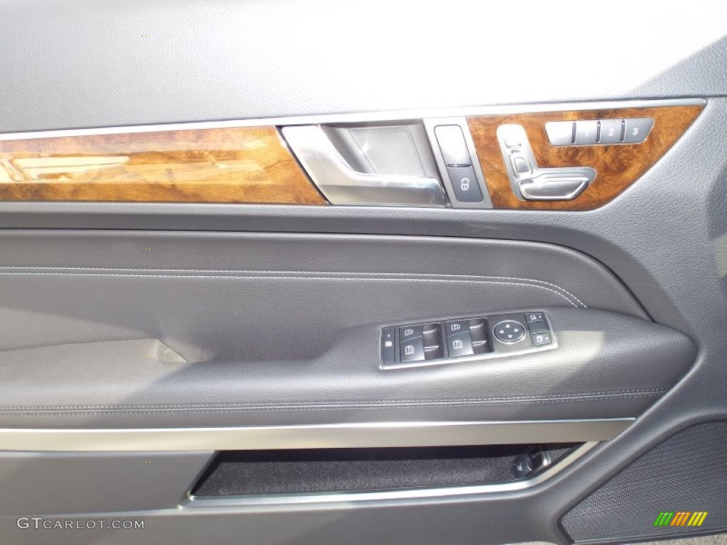 2014 E 350 Coupe - Black / Black photo #6