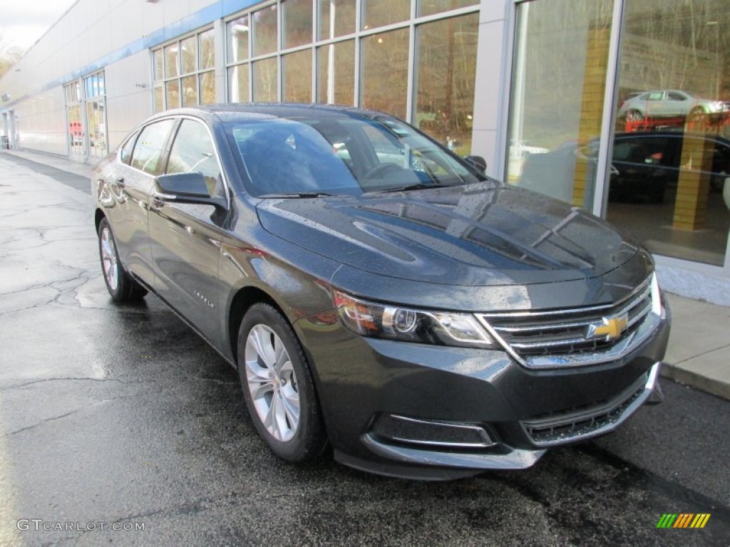 2014 Impala LT - Ashen Gray Metallic / Jet Black photo #9