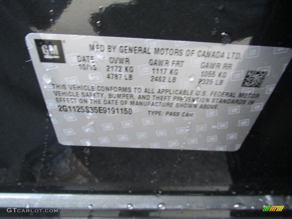 2014 Impala LT - Ashen Gray Metallic / Jet Black photo #19
