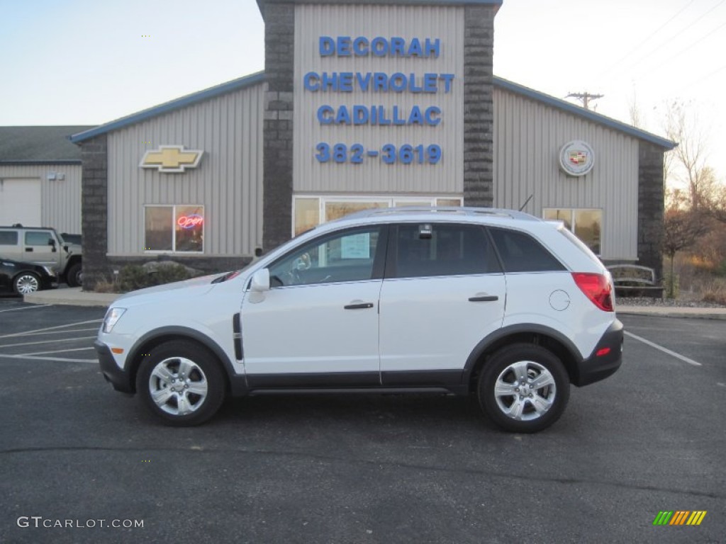 Arctic Ice White Chevrolet Captiva Sport