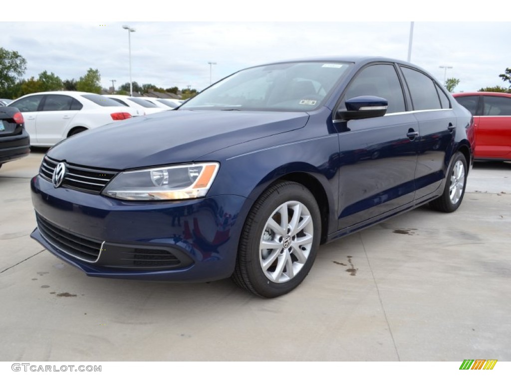 Tempest Blue Metallic 2014 Volkswagen Jetta SE Sedan Exterior Photo #87670733