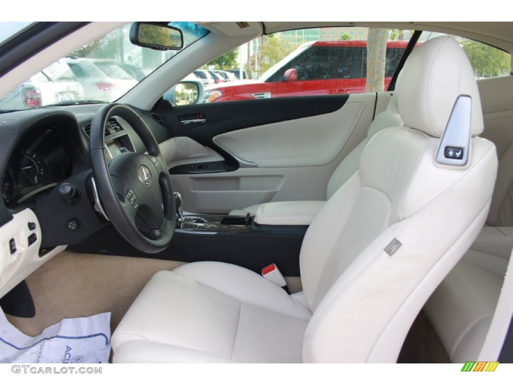 2010 IS 250C Convertible - Cerulean Blue Metallic / Alabaster photo #10