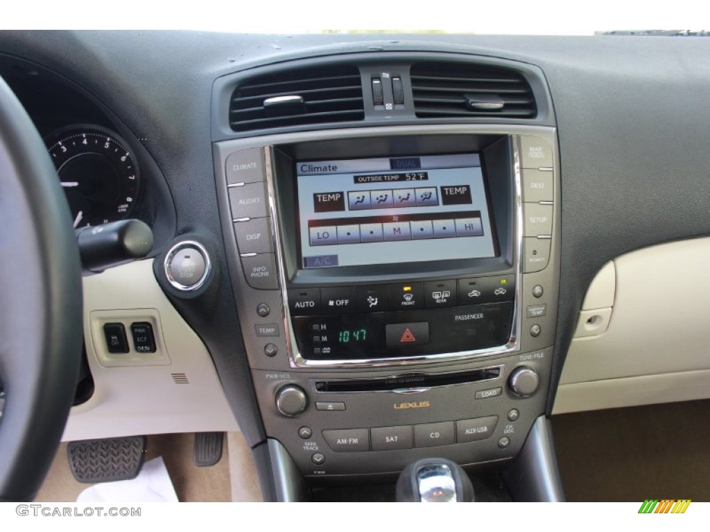 2010 IS 250C Convertible - Cerulean Blue Metallic / Alabaster photo #22