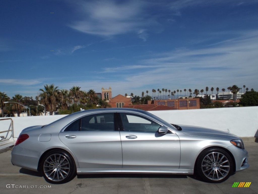 Iridium Silver Metallic 2014 Mercedes-Benz S 550 Sedan Exterior Photo #87671617