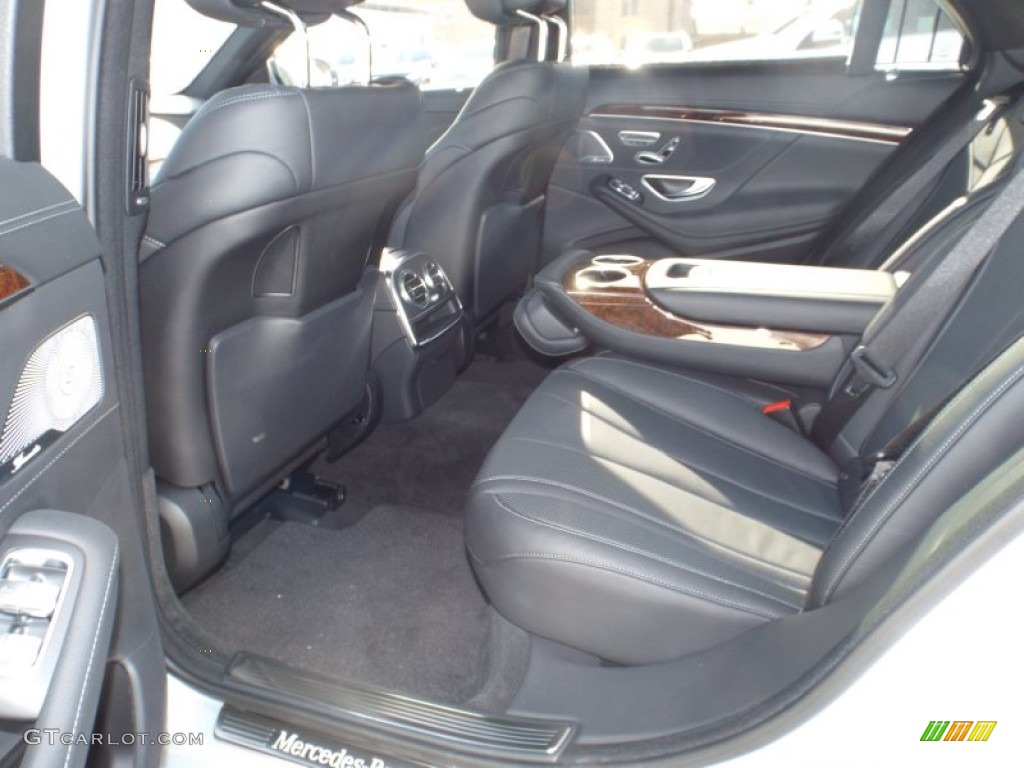 2014 Mercedes-Benz S 550 Sedan Rear Seat Photo #87671744