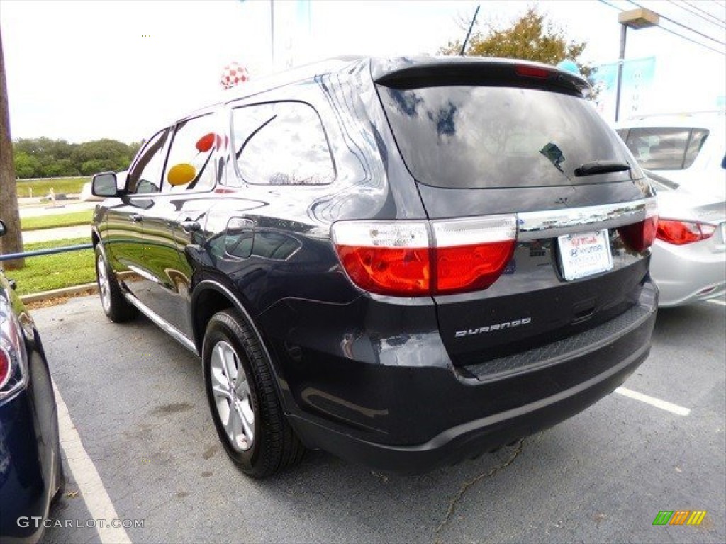 2013 Durango SXT - Maximum Steel Metallic / Black photo #6