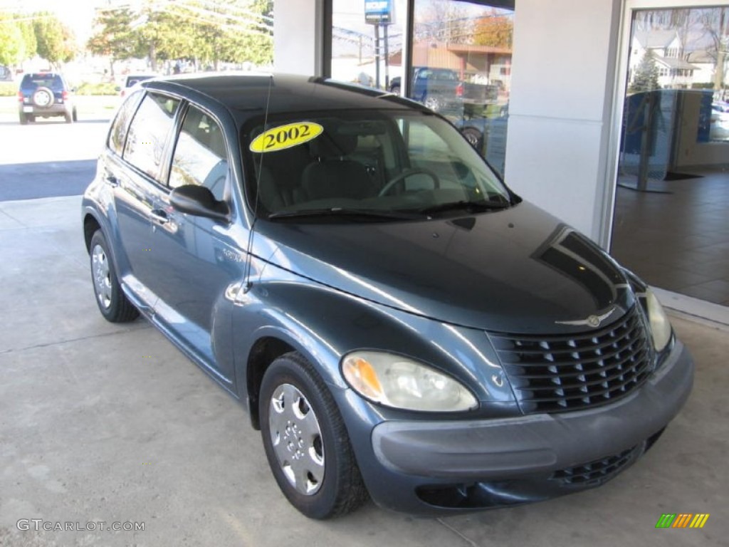 2002 PT Cruiser  - Steel Blue Pearlcoat / Gray photo #1