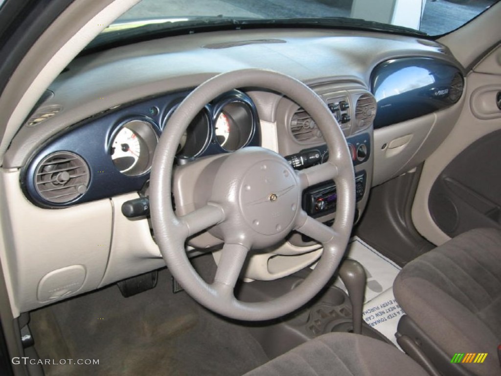 2002 PT Cruiser  - Steel Blue Pearlcoat / Gray photo #6
