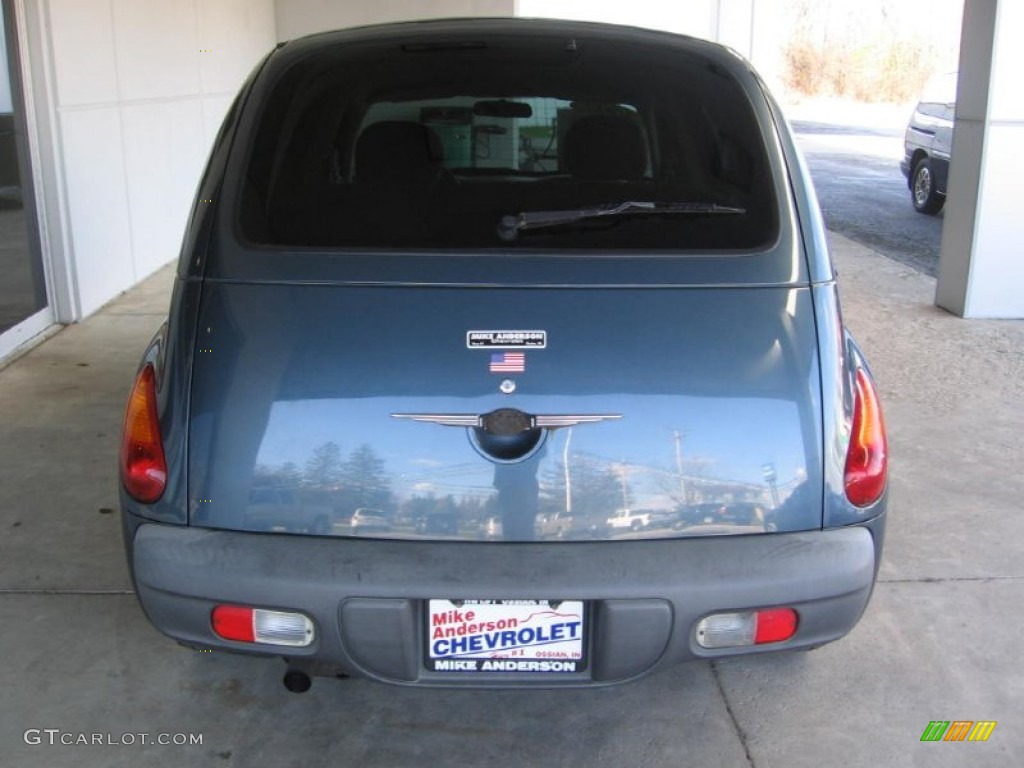 2002 PT Cruiser  - Steel Blue Pearlcoat / Gray photo #15