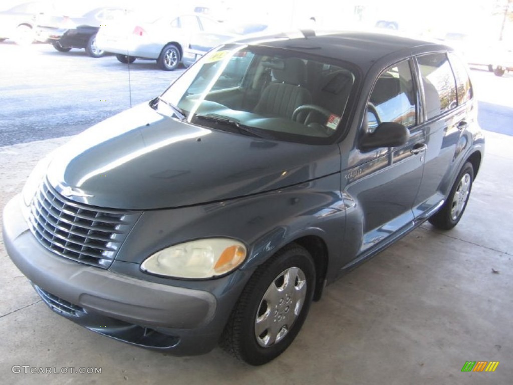 2002 PT Cruiser  - Steel Blue Pearlcoat / Gray photo #20