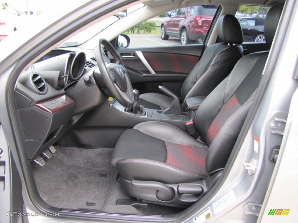 Black Interior 2011 Mazda MAZDA3 MAZDASPEED3 Photo #87673466
