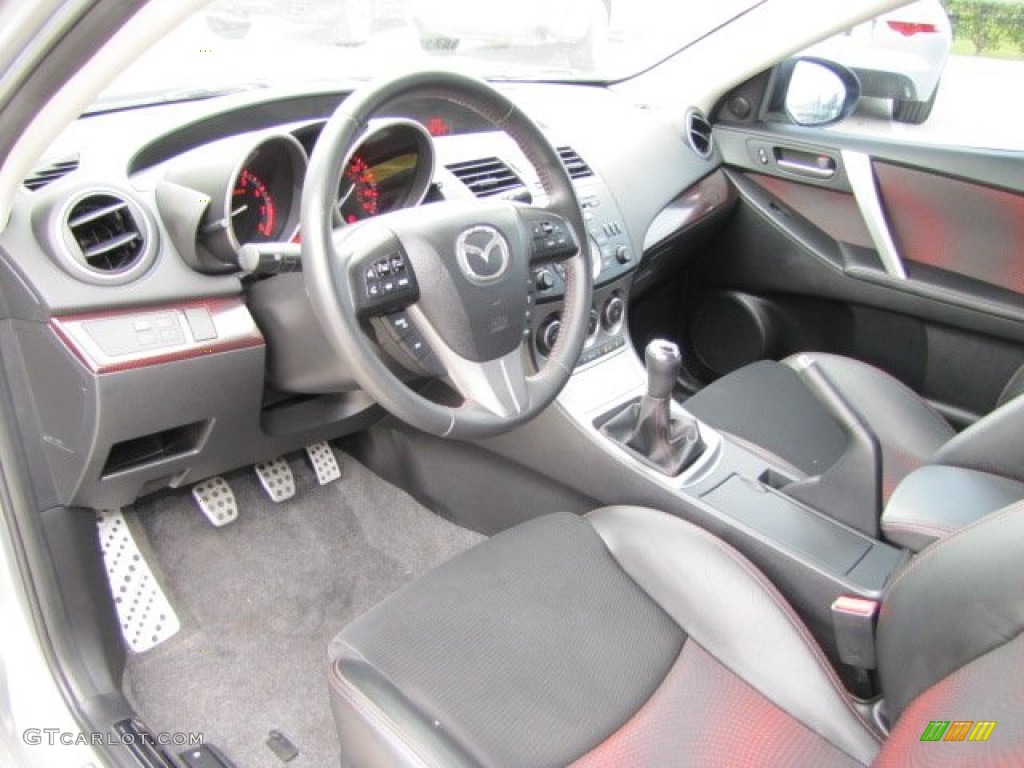 Black Interior 2011 Mazda MAZDA3 MAZDASPEED3 Photo #87673484