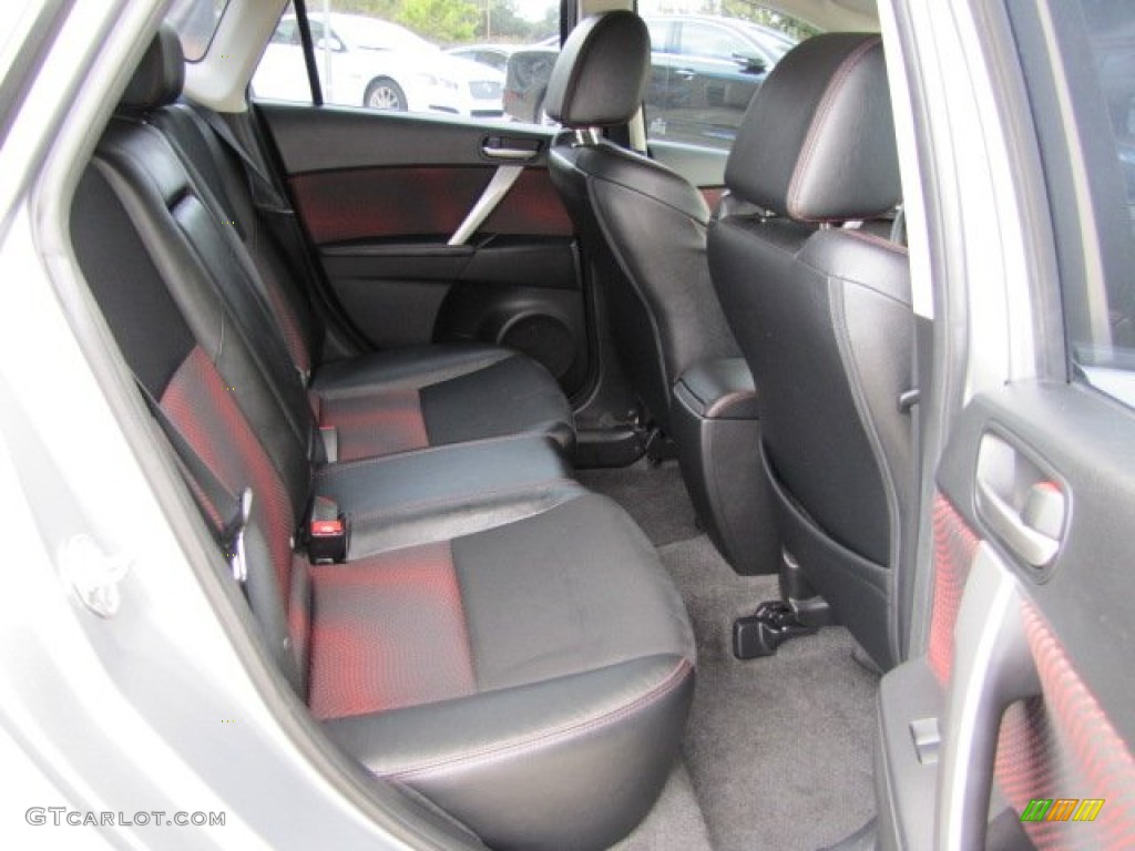 Black Interior 2011 Mazda MAZDA3 MAZDASPEED3 Photo #87673985