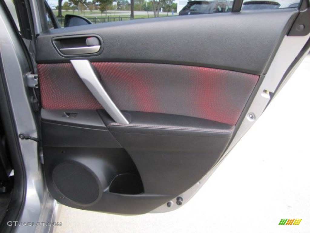 2011 Mazda MAZDA3 MAZDASPEED3 Black Door Panel Photo #87674214