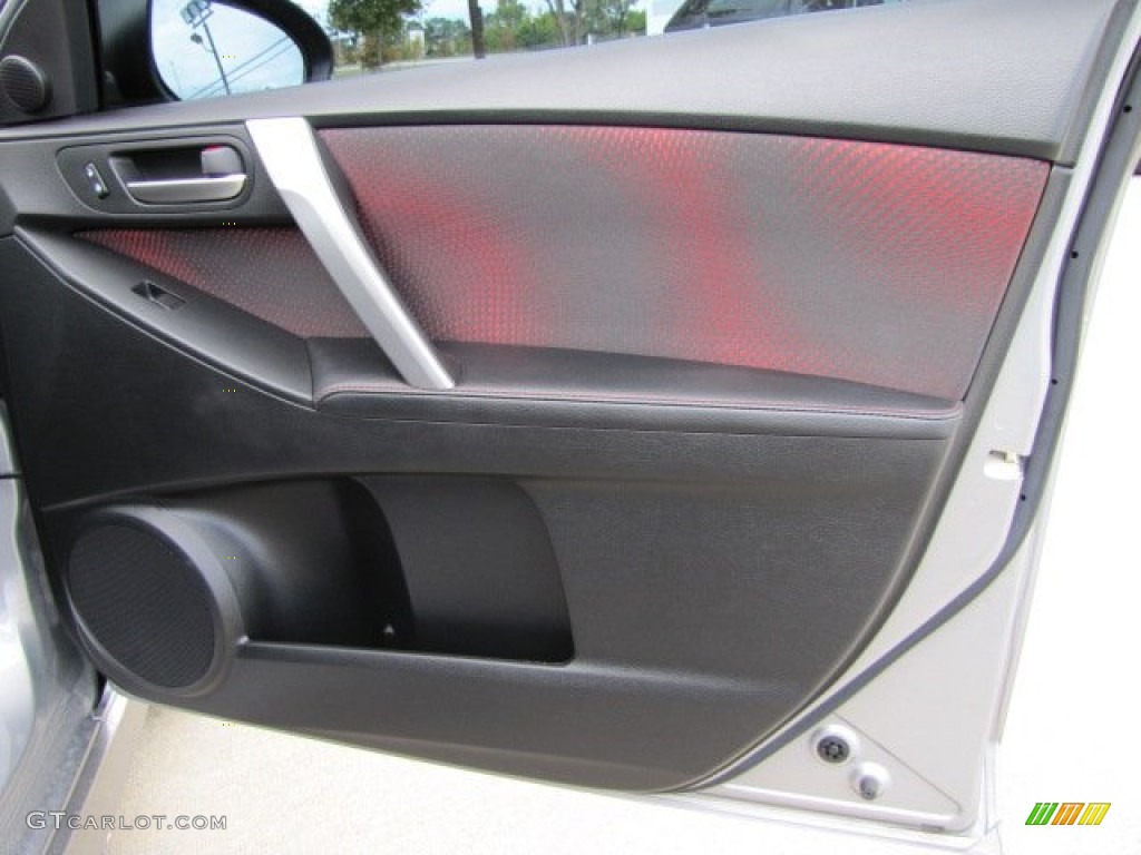 2011 Mazda MAZDA3 MAZDASPEED3 Black Door Panel Photo #87674234