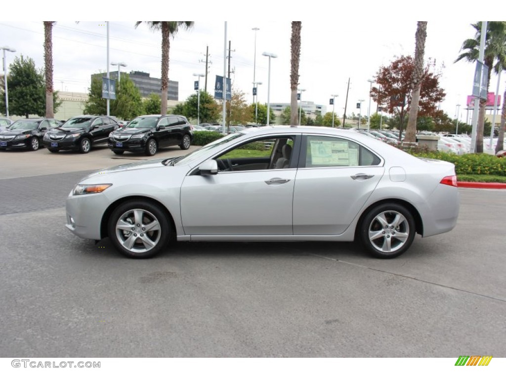 Silver Moon 2014 Acura TSX Technology Sedan Exterior Photo #87674390