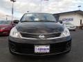 2012 Espresso Black Nissan Versa 1.8 S Hatchback  photo #3