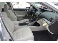 2014 Acura TSX Graystone Interior Front Seat Photo