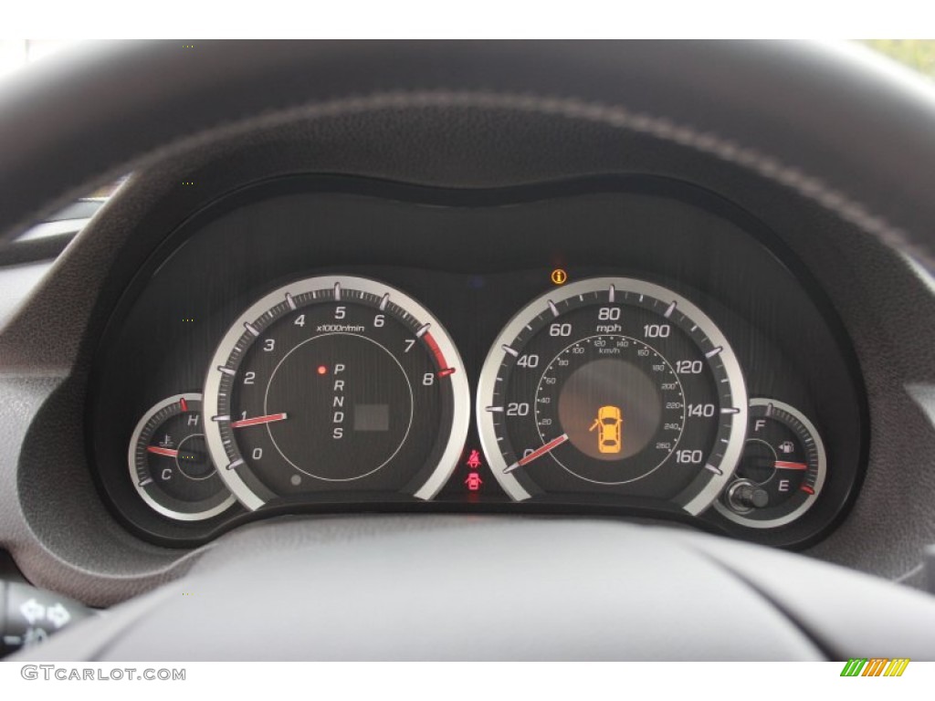 2014 Acura TSX Technology Sedan Gauges Photo #87675086