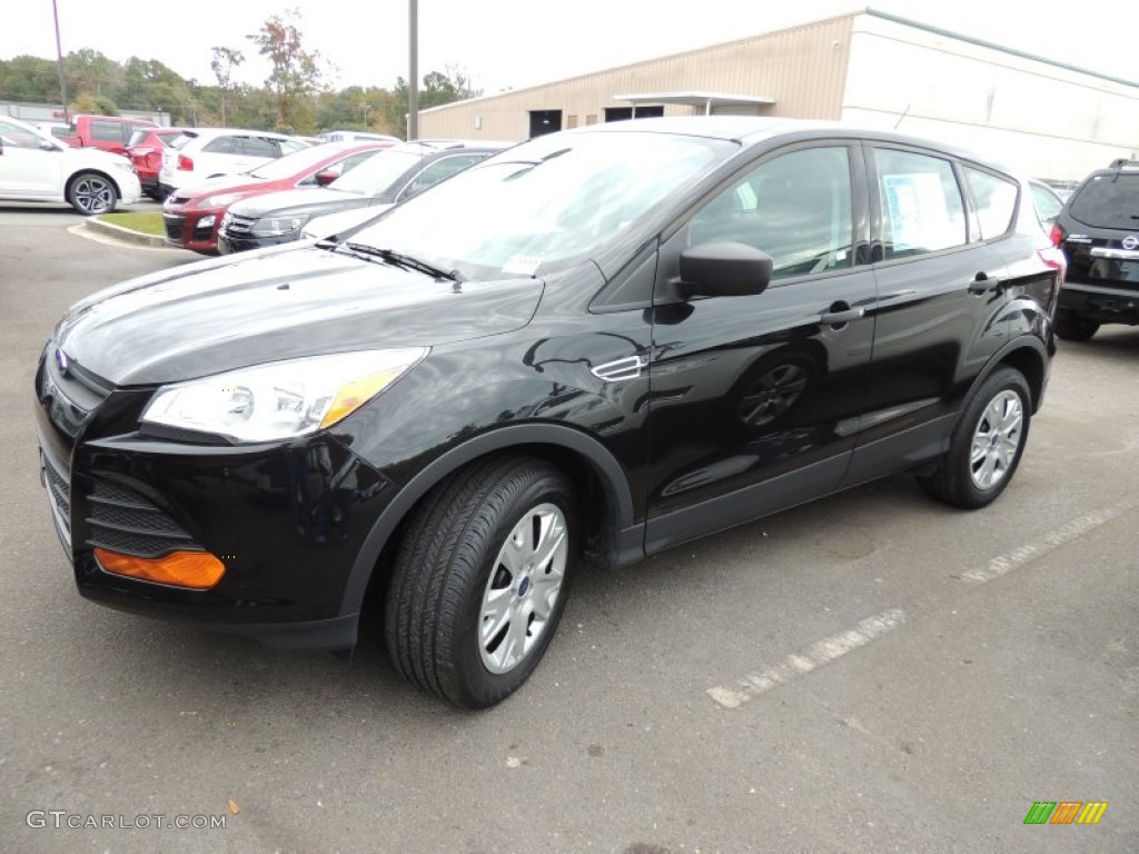 2013 Escape S - Tuxedo Black Metallic / Charcoal Black photo #14