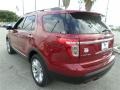 2014 Ruby Red Ford Explorer Limited  photo #3