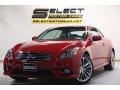 Vibrant Red 2011 Infiniti G 37 S Sport Convertible