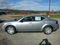 2014 Billet Silver Metallic Dodge Avenger SE  photo #2