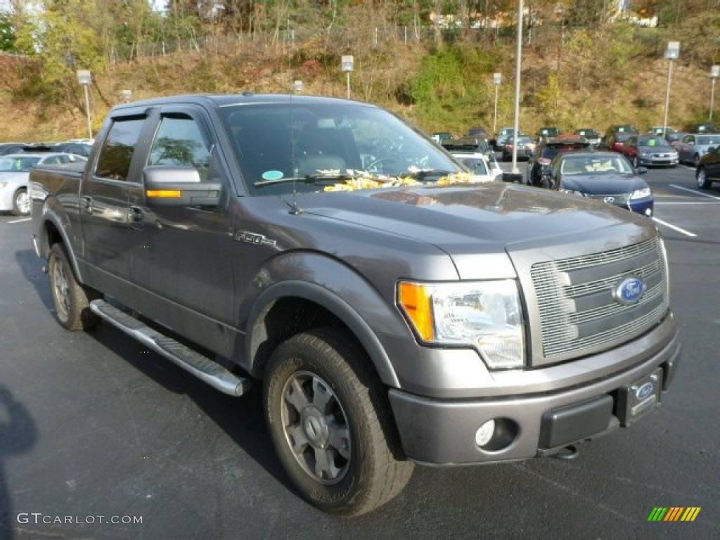 2010 F150 FX4 SuperCrew 4x4 - Sterling Grey Metallic / Black photo #1