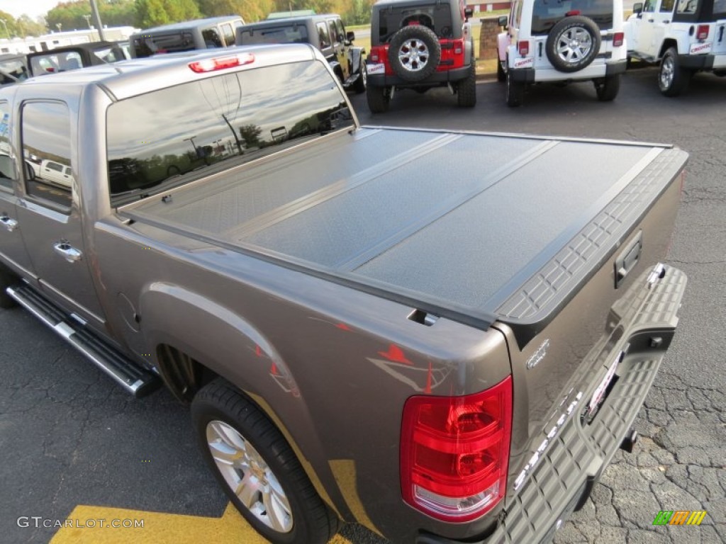 2013 Sierra 1500 SLE Crew Cab - Mocha Steel Metallic / Very Dark Cashmere/Light Cashmere photo #16