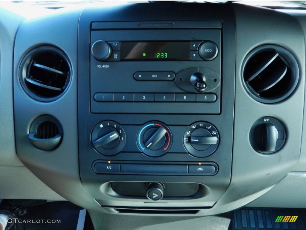 2008 F150 XL Regular Cab - Dark Blue Pearl Metallic / Medium Flint Grey photo #19