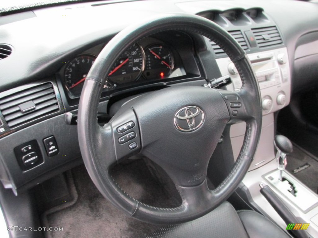 2005 Toyota Solara SLE V6 Coupe Steering Wheel Photos
