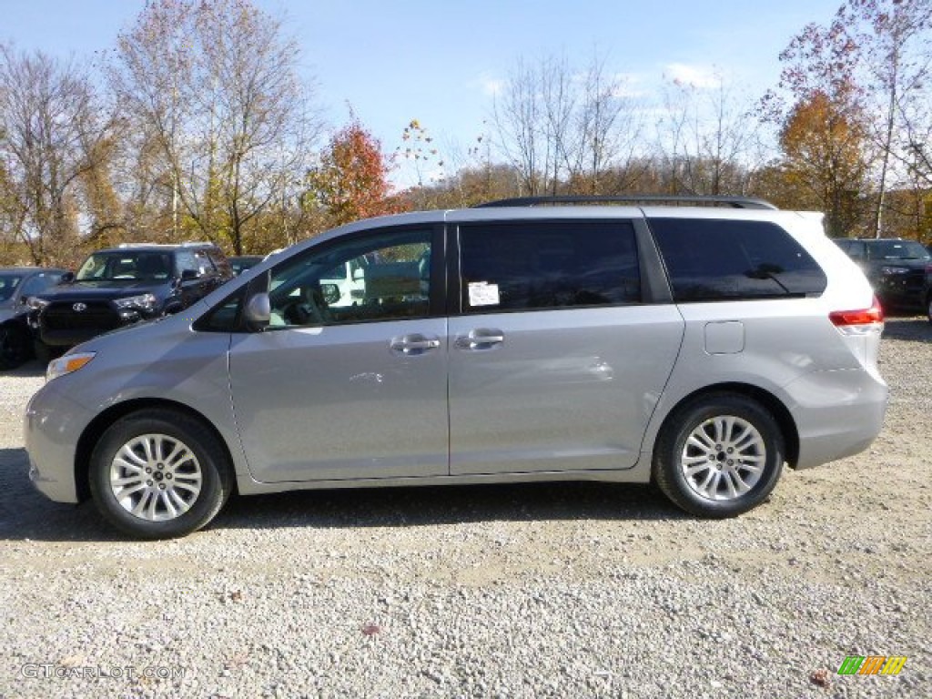 Silver Sky Metallic 2014 Toyota Sienna XLE Exterior Photo #87683918