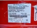PQ: Race Red 2014 Ford Mustang GT/CS California Special Coupe Color Code