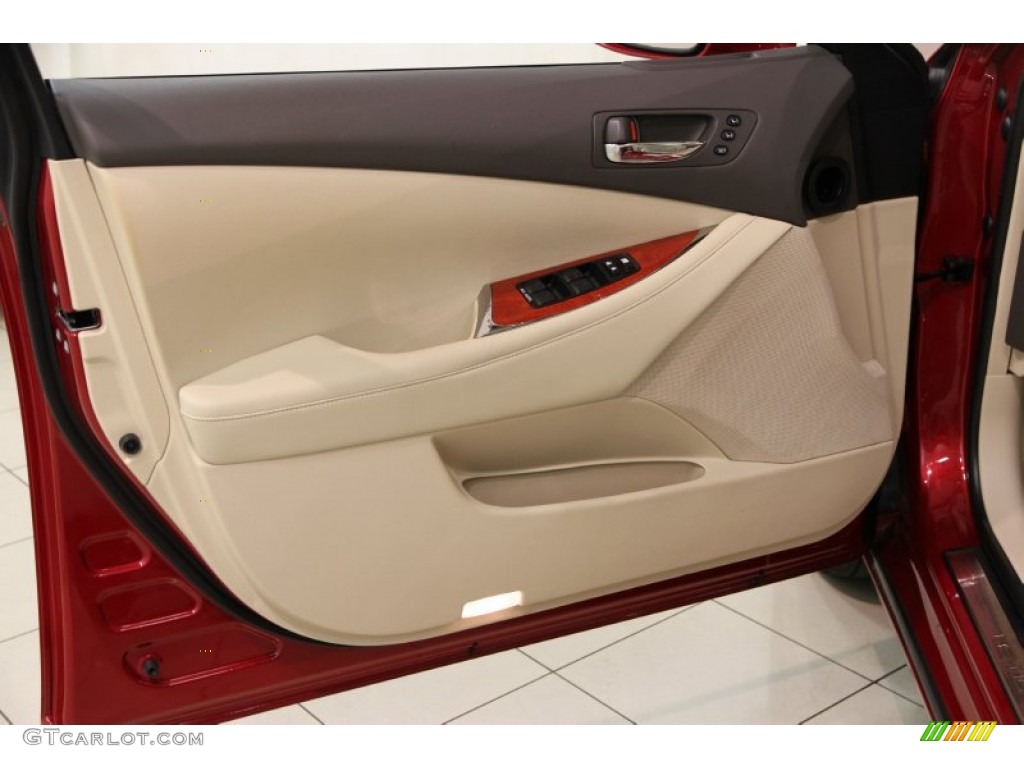 2011 ES 350 - Matador Red Mica / Parchment photo #4