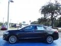 2014 Tuxedo Black Ford Fusion Titanium  photo #2