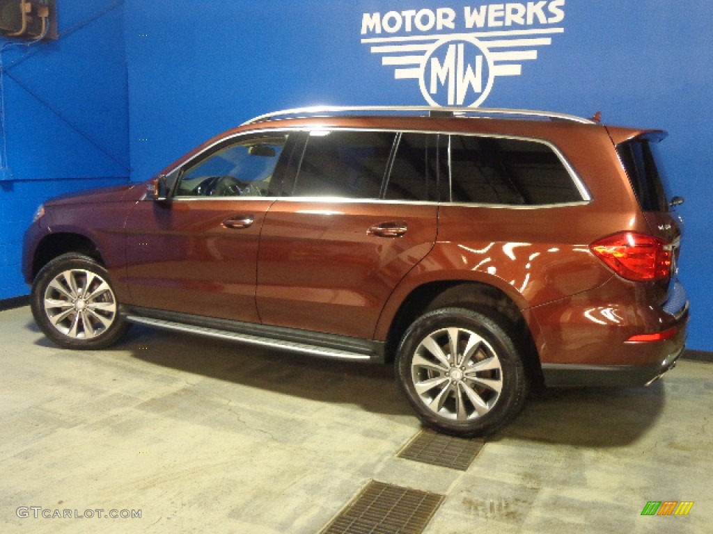2013 GL 450 4Matic - Cinnabar Red Metallic / Almond Beige photo #4
