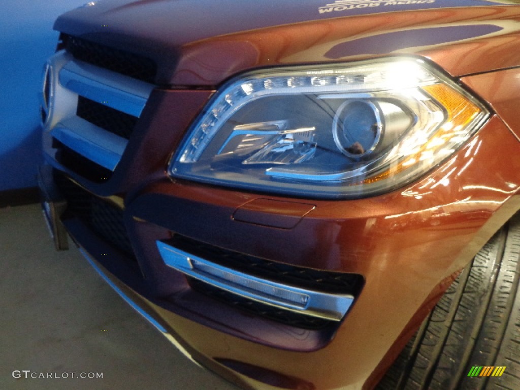 2013 GL 450 4Matic - Cinnabar Red Metallic / Almond Beige photo #5