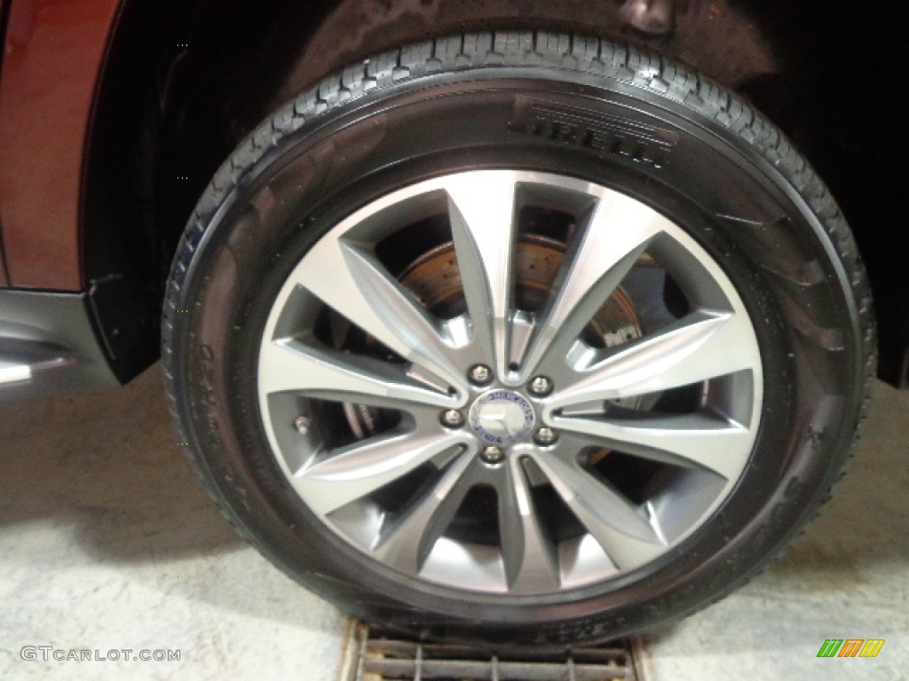 2013 GL 450 4Matic - Cinnabar Red Metallic / Almond Beige photo #8