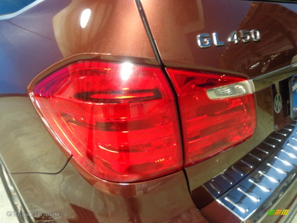 2013 GL 450 4Matic - Cinnabar Red Metallic / Almond Beige photo #9